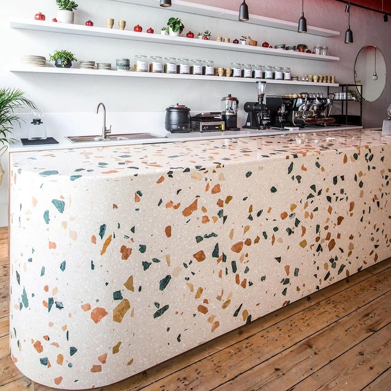 테라 조 커피 테이블 상단